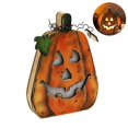 thumbnail image 4 of Bewildely Linterna de calabaza de Decoración de calabaza fantasma de dibujos animados Lindos adornos de Halloween Decoración de calabaza de Iluminación y accesorios No.2 Bewildely HA027637-02, 4 of 6