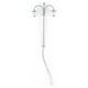 thumbnail image 1 of Yuarrent Modelo de lámpara de vía férrea, escala 1:87, tamaño de camino, accesorios de paisaje, cabezas, farola de Metal LED decorativa para Artesanía Gris (blanco cálido) Yuarrent  HA066884-02, 1 of 6