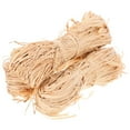 thumbnail image 1 of HLONK 3 Bundles Raffia Ribbon Raffia Raffia Grass Natural Raffia Ribbon Raffia Straw, 1 of 8