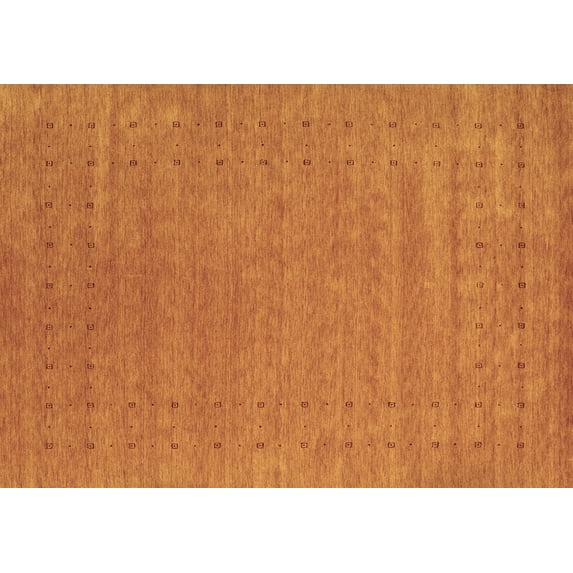 Ahgly Company Indoor Rectangle Abstract Brown Contemporary Area Rugs, 7' x 10'