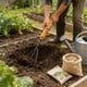 thumbnail image 5 of Pala de Jardinería Qazbgdl para Flores y Verduras | Hoja de Acero con Mango de Madera | Paleta de Mano Ligera para Jardineras | 1 Paquete, 5 of 6