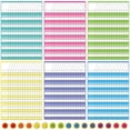 thumbnail image 1 of Gráficos de incentivos para el aula Outus laminados de borrado en seco x6, 1 of 7