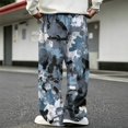 thumbnail image 7 of GrmtClth Mens Camo Corduroy Pants Elastic Waist Drawstring Cargo Joggers Baggy Sweatpants Fall Winter Streetwear Bottoms 3XL, 7 of 7