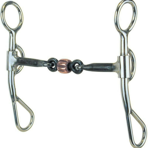 Reinsman 405 Stage B Argentine 3/8 Snaffle with Roller Bit 5 Mouth