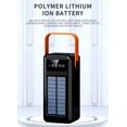 thumbnail image 4 of TUTT 60,000 mAh Solar Power Bank | Fast Charging | Built-In Cables | Flashlight | PowerBanks PD 22.5W Portable Phone Mobile Charger, 4 of 10