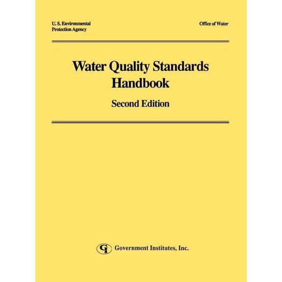 Water Quality Standards Handbook, (Paperback)