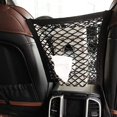 thumbnail image 3 of Seat Storage-Multifunction Double Layer Seating Side Storage Net Bag Car Sundries Pocket Organizer Holder, 3 of 7