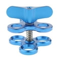 thumbnail image 2 of Soporte de montaje de Abrazadera de bola triple Hugo para sistemas de iluminación subacuática azul, 2 of 10