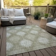 thumbnail image 6 of Addison Rugs Chantille Indoor/Outdoor Transitional Ikat Taupe Washable Rectangle Rug, 10' x 14', 6 of 6