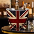 thumbnail image 3 of Iron Ice Bucket, Retro Beer Beverage Ice Bucket, Champagne Ice Bucket, Round Ice Bucket Wine Bucket for Home Bars, Pubs, Clubs, Restaurants, BBQs and Picnics, 3 of 7