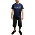 thumbnail image 2 of ISLAND CREW HAWAII: Cool T-shirts Honu, Medium, Navy, 2 of 4