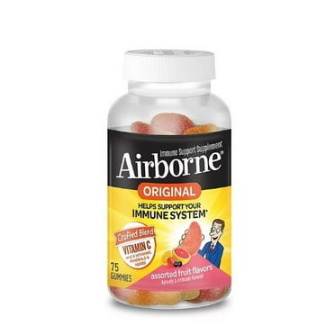 Airborne Immune Support Supplement, 75 Gummies