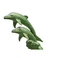 thumbnail image 3 of SPI Home Leaping Dolphins Cast Aluminum Garden Spitter Fountain Statue, 3 of 3