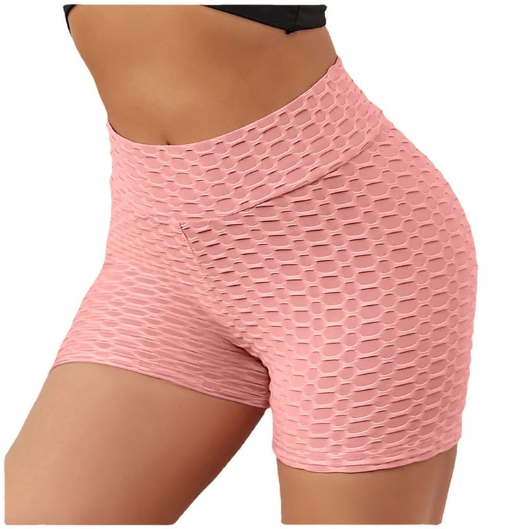 YYDGH Butt Lifting Yoga Shorts for Women Back Bow Tie High Waist