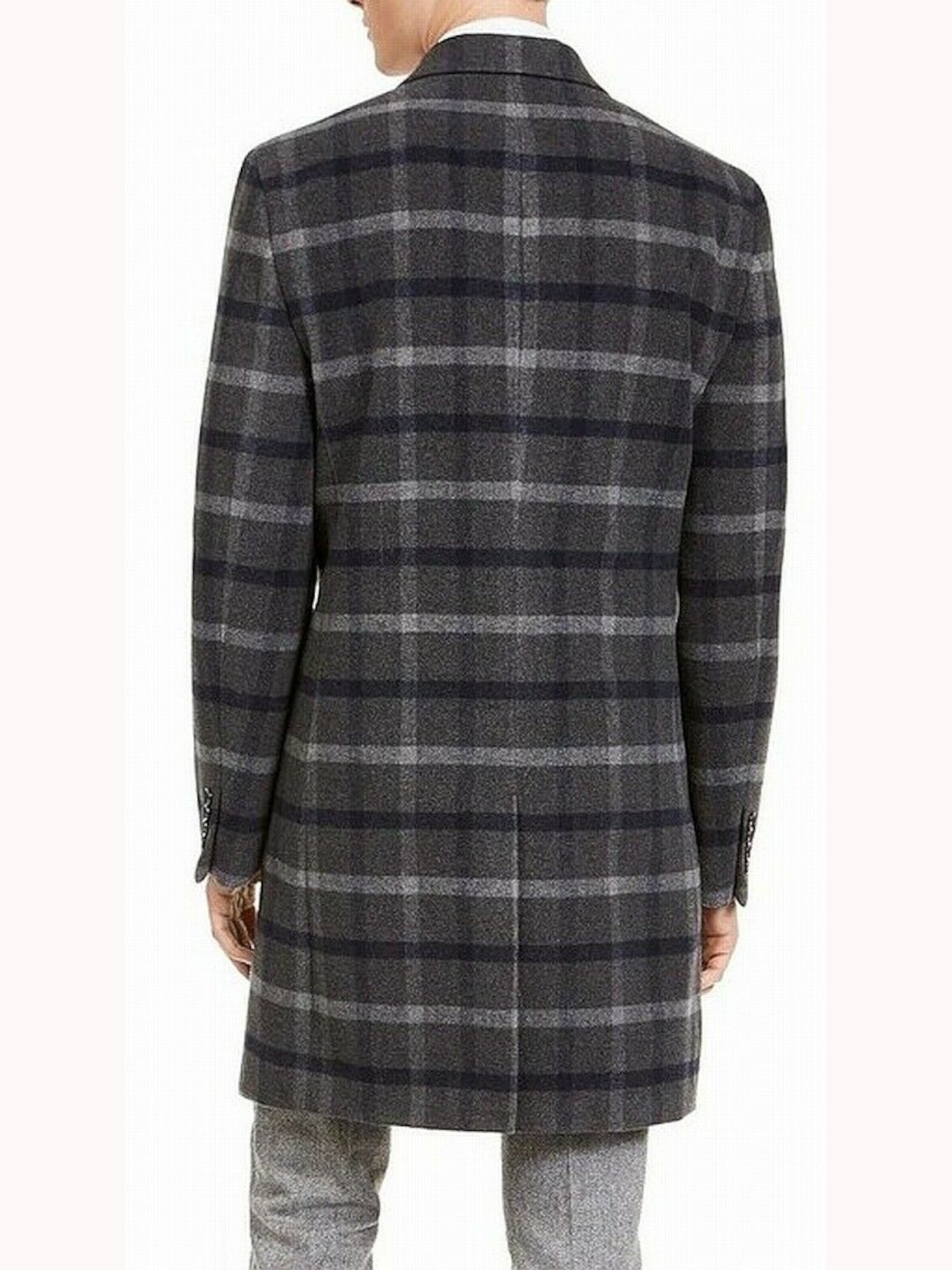 Tommy Hilfiger Mens Addison Wool Blend Modern Fit Top Coat - image 2 of 3