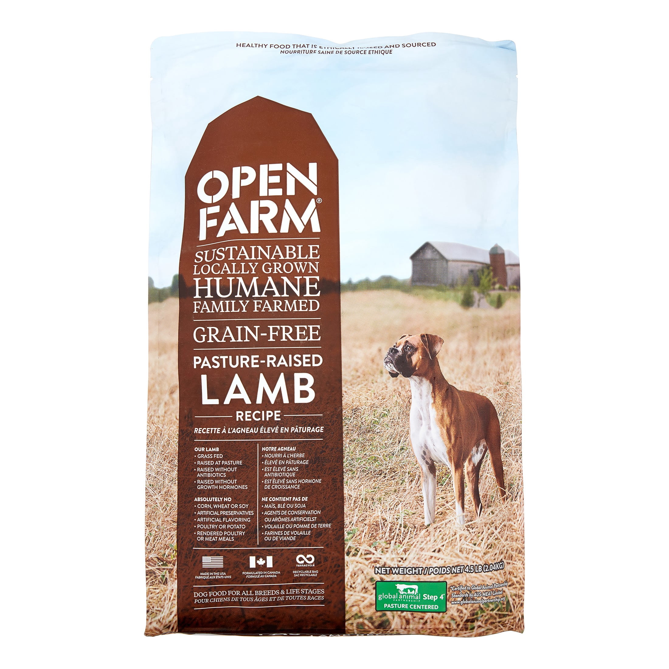 Open Farm Grain-Free Lamb Recipe Dry Dog Food, 4.5 Lb - Walmart.com ...