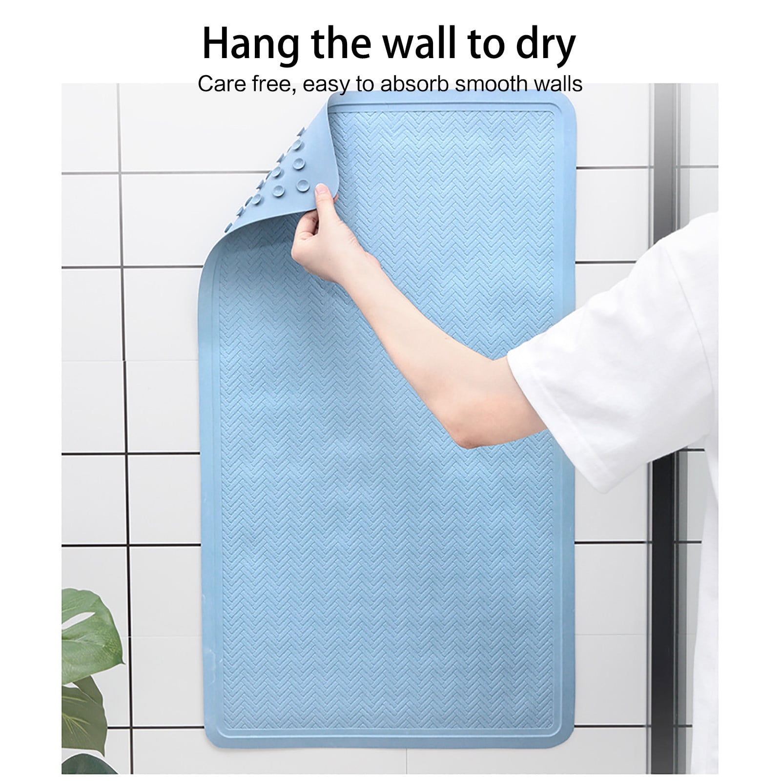Square Shower Mat Extra Large Non Slip Mat For Elderly Floating Bathroom  Shelves