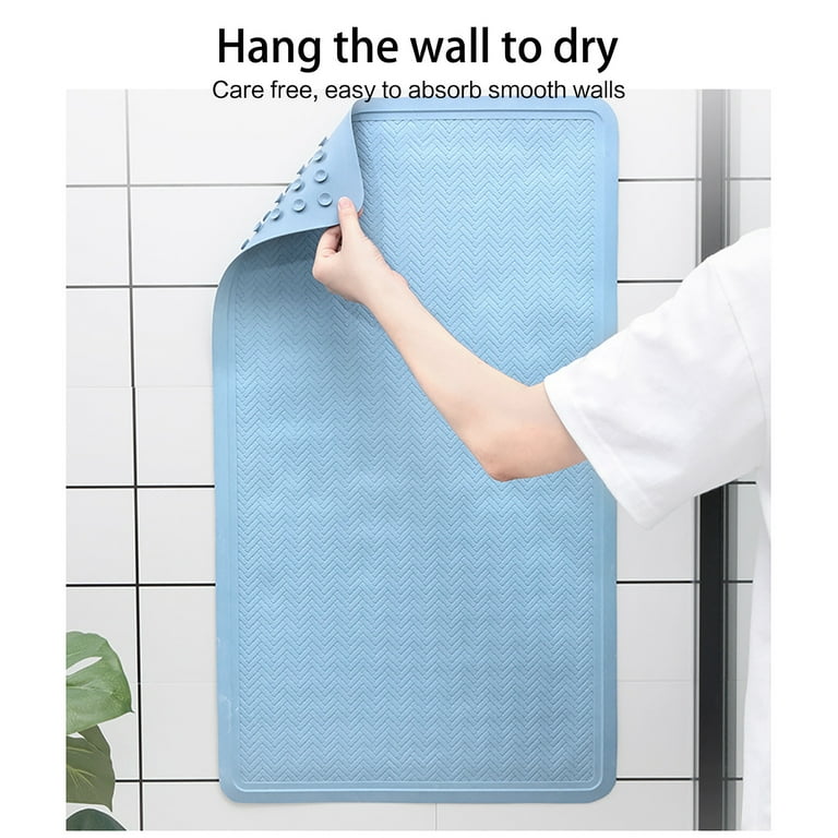 Shower Mat Extra Large Non Slip Mat For Elderly & Kids Paper Towel Holder