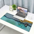thumbnail image 6 of Modern Teal Marble Round Mouse pad Mousepad Non-Slip Rubber Base Mouse Pads for Computers Laptop Office Desk Accessories Mouse pad, 6 of 6
