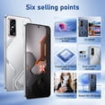 thumbnail image 2 of NANNEE Unlocked 5G White Smartphone,7.3" 2400×3200 HD Screen,16GB+1TB,Snapdragon 10-Core,72MP+108MP Camera,7800mAh,Dual SIM,Fingerprint&Face Unlock, 2 of 15
