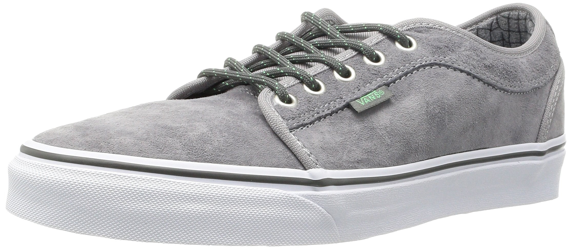 gray and mint vans