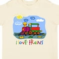 thumbnail image 4 of Inktastic I Love Trains Boys or Girls Toddler T-Shirt, 4 of 5