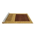 thumbnail image 2 of Ahgly Company Machine Washable Indoor Rectangle Abstract Brown Modern Area Rugs, 7' x 9', 2 of 4