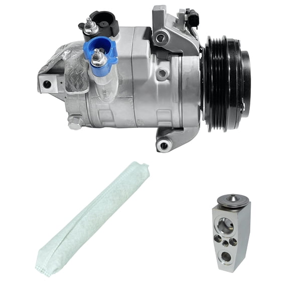 RYC New Automotive Air Conditioning Compressor and Clutch Kit KT EI02N (Fits Ford Expedition 3.5L 2017)
