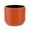 Orange, variant on YOTQUSKI Plastic Flower Pot, Gardening Pots, Small Planters for Indoor Plants, Cactus Pot, Plastic Plant Pot, 3.82*3.35*2.99inch