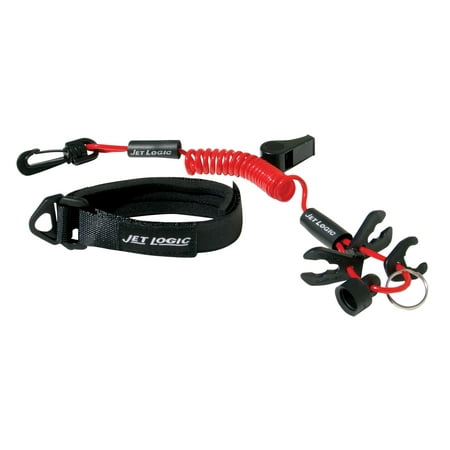 ULTIMATE LANYARD, Red / Black, for PWCs (Best Pwc For Towing)