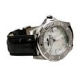 thumbnail image 4 of Invicta Men's 0006 Pro Diver White Pearlized Dial Black Leather Strap Watch, 4 of 5