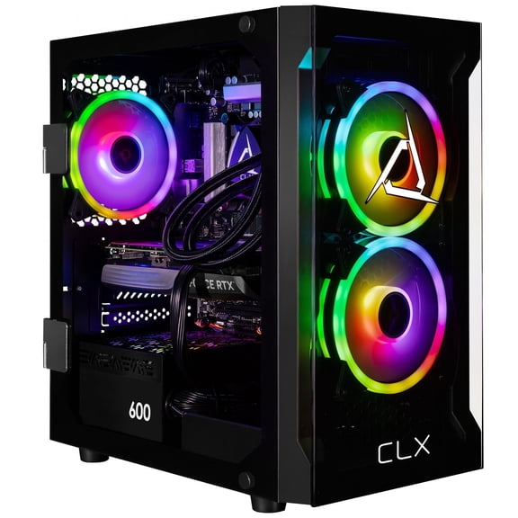 CLX SET Gaming PC Intel Core i7 14700KF, 32GB DDR5, GeForce RTX 4060 Ti, 1TB SSD, 4TB HDD, Windows 11 Home