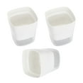 thumbnail image 3 of 3 Pcs Pots Auto-Arrosants avec Drainage Réservoir Visible Pots Double Couche Plastique, 3 of 8