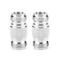 thumbnail image 2 of Accessories 2pcs Type N Female To Female Adapter, Coaxial Connector, RF Applications For Antennas, 2 of 8