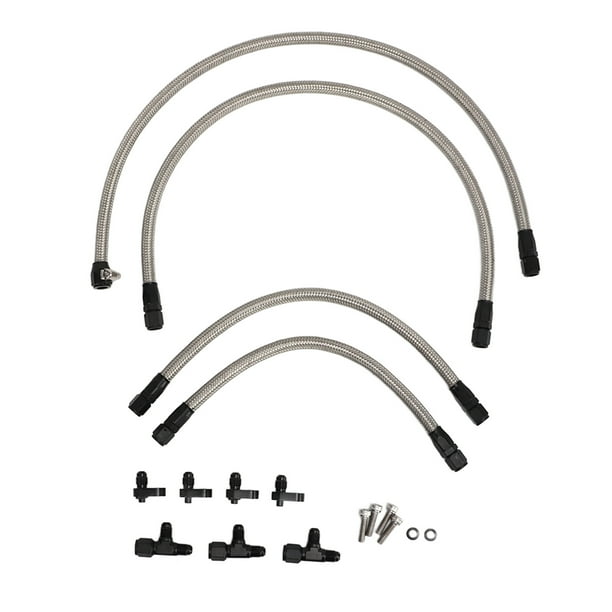 Coolant Crossover Steam Vent Kit,Steam Vent Hose Coolant Coolant Steam