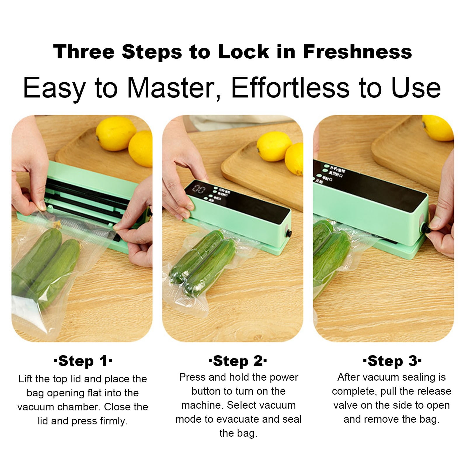1 Pc Mini Vacuum Sealer for Food 2 in 1 Handheld Meal Saver Machine Cordless Rechargeable Food Sealer for Dry, Moist Food Storage, Heat Sealer for Chip Bags, 6.89x1.69x2.17 Inch, Beige