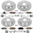 thumbnail image 3 of PowerStop Front and Rear Z26 Street Warrior Carbon-Fiber Ceramic Brake Pad and Drilled and Slotted Rotor Kit Fits: MINI COOPER Select Models K5725-26, 3 of 9