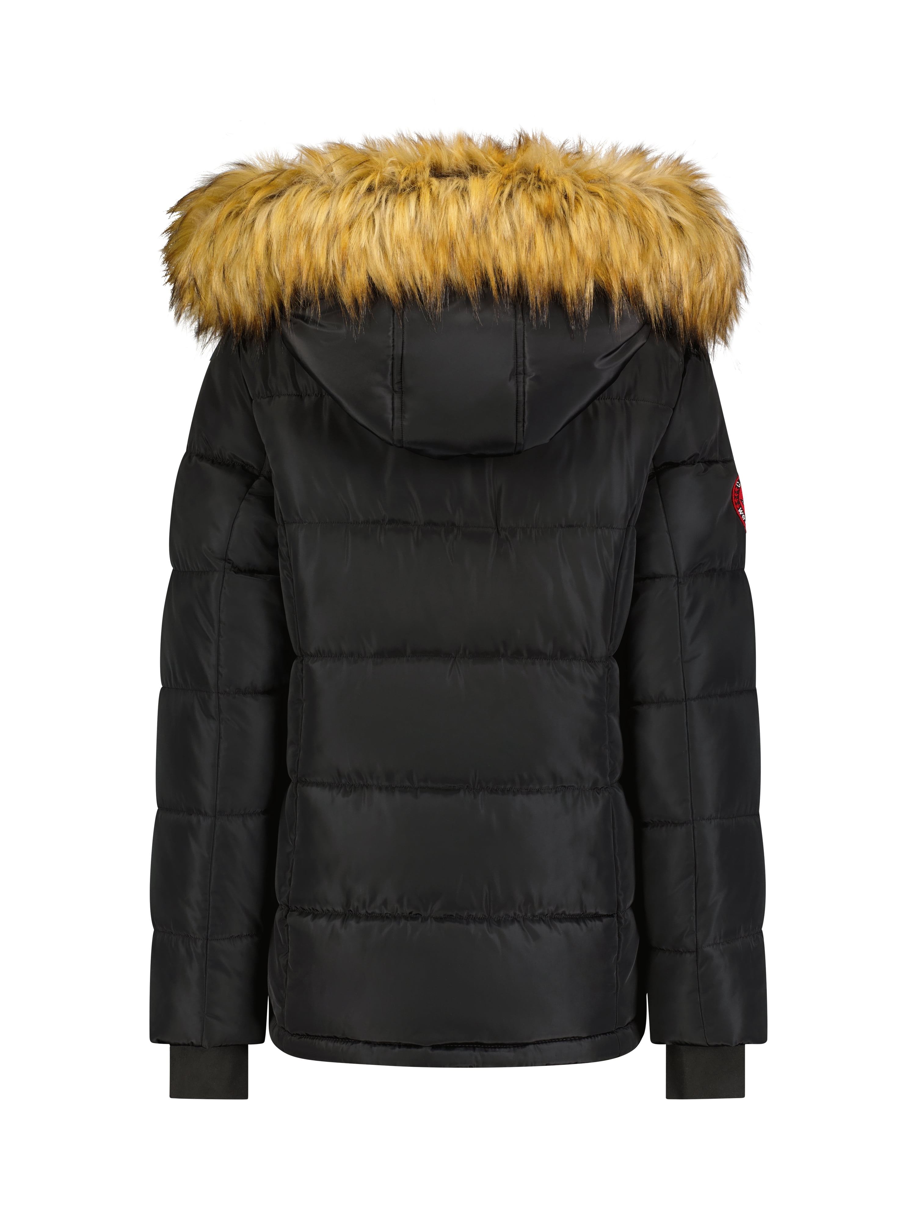 Canada Weather Gear Women's Classic Puffer Jacket with Faux Fur Trim Hood