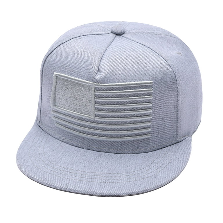 Cheers.US Baseball Cap Snapback Hats for Men, Flat Brim Hats for Men Unisex  Adjustable Trucker Hat Hip Hop Hat