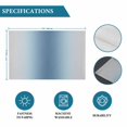 thumbnail image 6 of Blue Grey Ombre Placemats Set of 12, Farmhouse Gradient Minimalist Placemats for Dining Table, Place Mats for Kitchen Tabletop, Waterproof Wipeable Dining Table Mats Set, 6 of 9