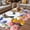 White, variant on Vintage Hummingbirds Outdoor Rug for Patio/Deck/Porch, Non-Slip Large Area Rug 3 x 5 Ft, Spring Farmhouse Country Flowers Indoor Outdoor Rugs Washable Area Rugs, Reversible Camping Rug Carpet Runner