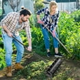 thumbnail image 4 of Costway 18" Manual Lawn Aerator Grass Aeration Tool Filled with Sand or Stone with Handle, 4 of 10