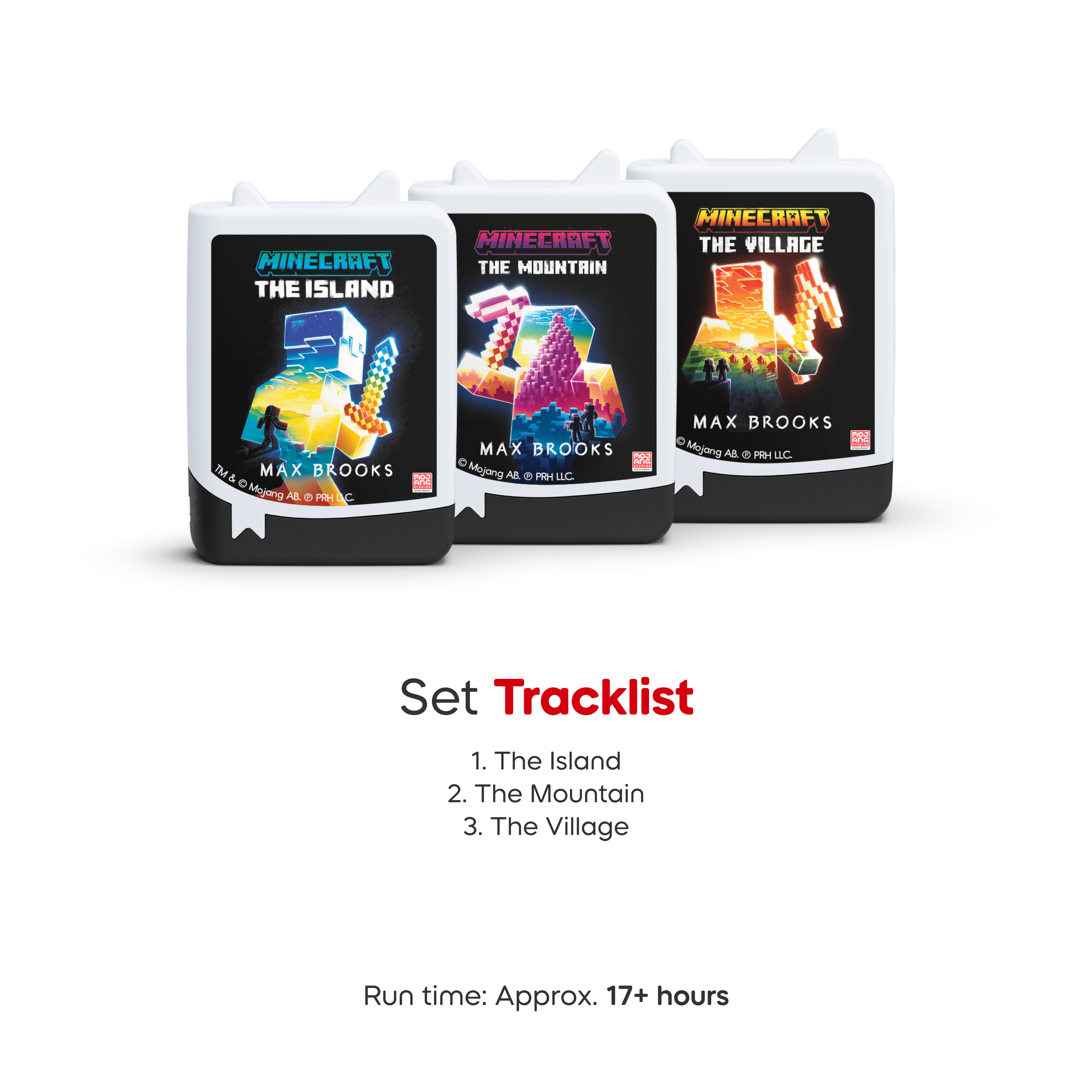 tonies Audiobooks: Minecraft - 3 Pack Set