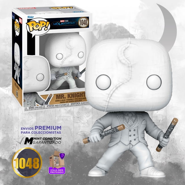 Figura Original Funko Pop Mr Knight #1048 Moon Knight Marvel Studios