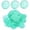 Green, variant on ABPETE 100 Pcs Round Shell Slices, 1.97 Inch Pre-Drilled Fritillaria Shell Discs for Wind Chimes, Curtain Decor, Chandeliers and DIY Crafts,Orange