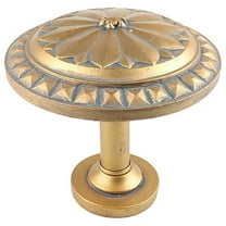 Urbanest Medallion Curtain Holdback – Elegant Drapery Tieback, Farmhouse Drapery Hardware for Stylish Window Treatments, 1 Piece, Copper