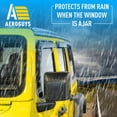 thumbnail image 4 of AEROGUYS Tape-On Window Deflectors Extra Durable Window Visors Rain Guards Fit for Jeep Wrangler 2018-2026 JL/Gladiator 2020-2026,Sun Visors, Wind Deflectors,Vent Visors,Car Accessories - 4pcs AG0085, 4 of 9