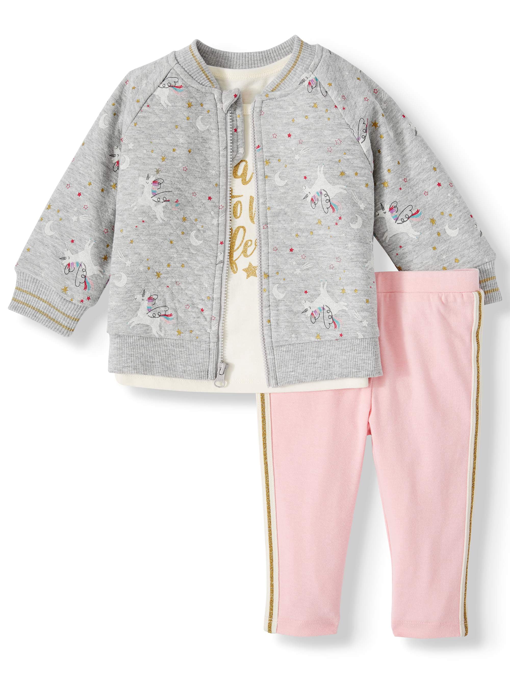 baby girl quilted jacket