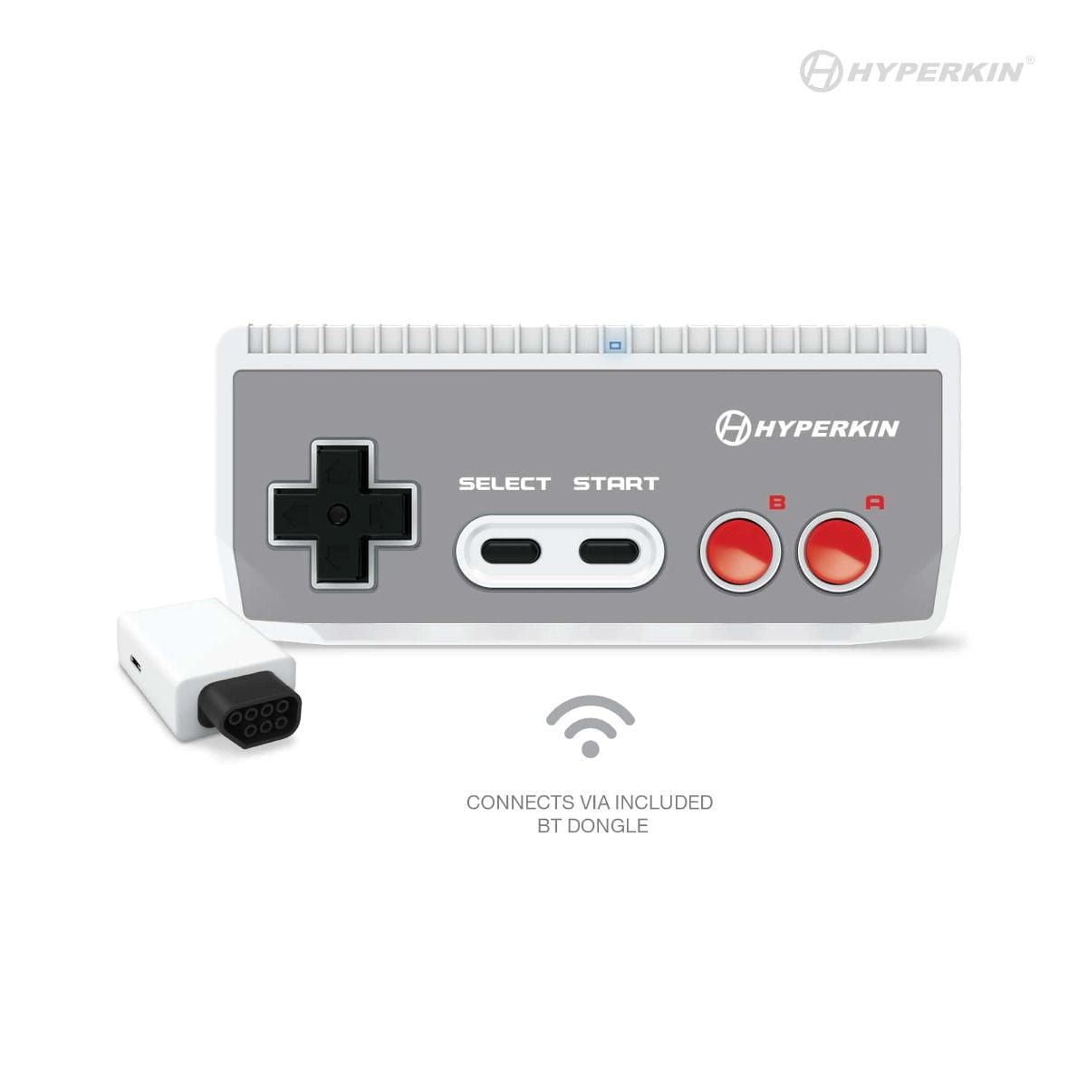 Hyperkin Cadet Premium Bluetooth Controller Includes Wireless Adapter For NES®/PC/Mac®/Android®