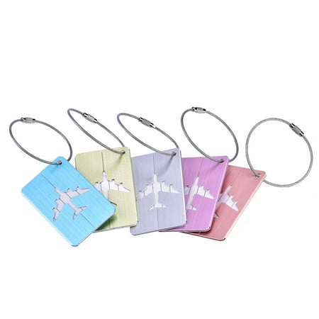 taloyer aluminium travel luggage baggage tag suitcase identity